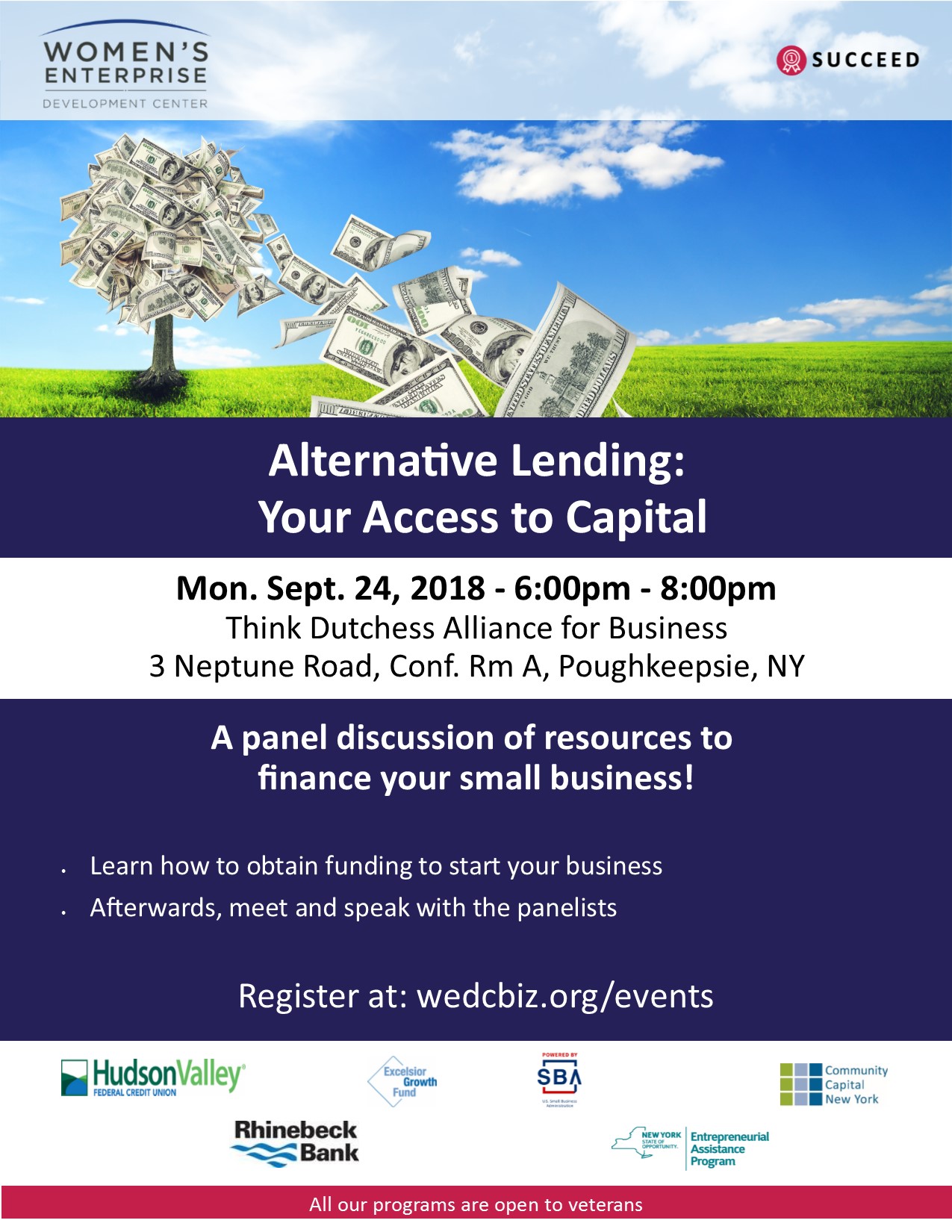 WEDC Alternative Lending Your Access to Capital 9-24-18