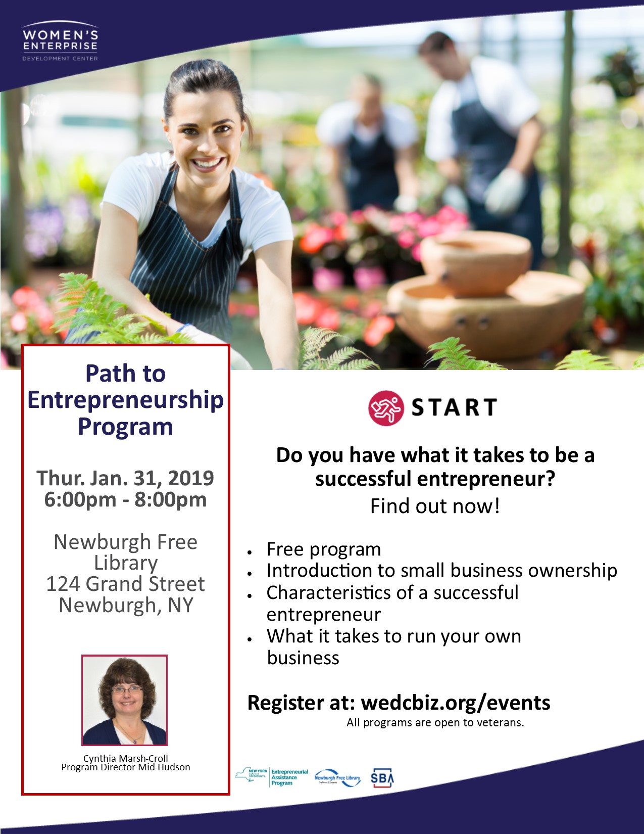 WEDC Path to Entrepreneurship Program 1-31-19